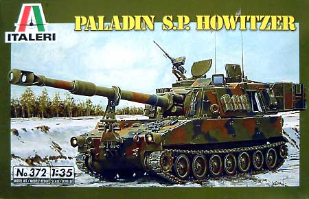 M109 パラディン プラモデル (イタレリ 1/35 ミリタリーシリーズ No.0372) 商品画像