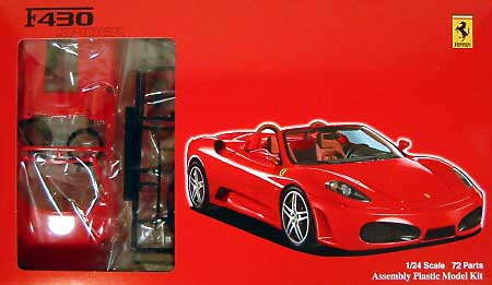 フェラーリ F430 スパイダー プラモデル (フジミ 1/24 リアルスポーツカー シリーズ No.旧069) 商品画像