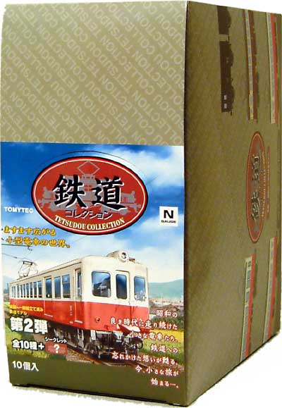 鉄道コレクション 第2弾 (1BOX） 完成品 (トミーテック 鉄道コレクション No.002) 商品画像