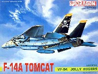 ドラゴン 1/144 ウォーバーズ （プラキット） Ｆ-14A トムキャット VF-84 ジョリーロジャース