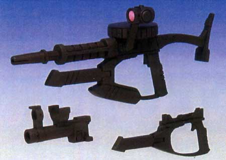 WA-32 1/144 120mm ザクマシンガン ワイドグリップ レジン (Bクラブ ウェポンアクセサリー No.2791) 商品画像_2