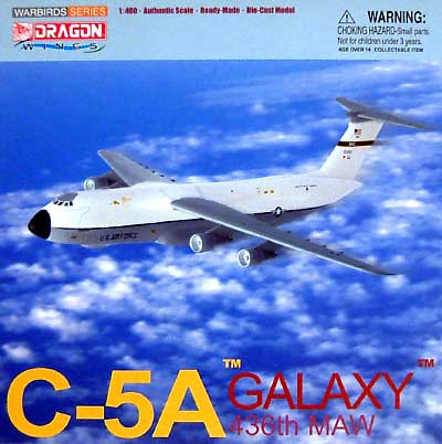 USAF C-5A ギャラクシー 第436戦術輸送航空団 完成品 (ドラゴン 1/400 ウォーバーズシリーズ No.55904) 商品画像