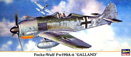 フォッケウルフ Fw190A-6 ガーランド プラモデル (ハセガワ 1/72 飛行機 限定生産 No.00268) 商品画像