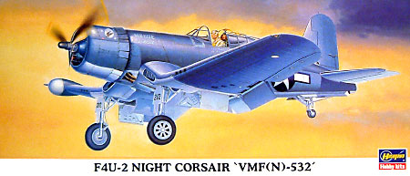 F4U-2 ナイト コルセア 第532海兵夜間戦闘飛行隊 プラモデル (ハセガワ 1/72 飛行機 限定生産 No.00602) 商品画像