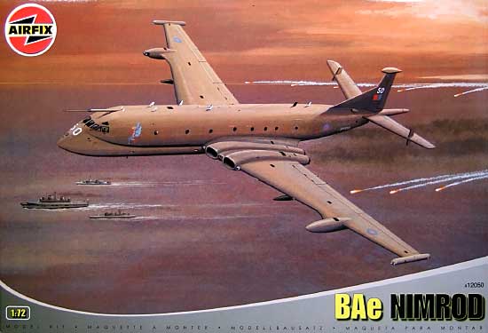 Bae ニムロッド プラモデル (エアフィックス 1/72 飛行機 No.12050) 商品画像