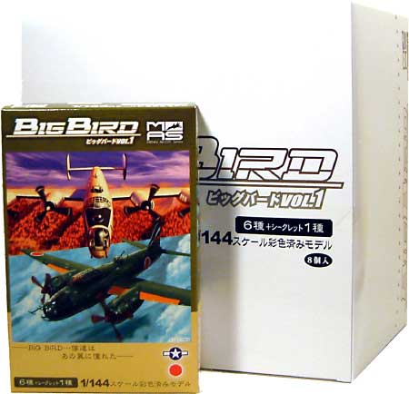 ビッグバード Vol.1 (1BOX=8個入） プラモデル (Rlai systems ビッグバード（BIG BIRD） No.001) 商品画像