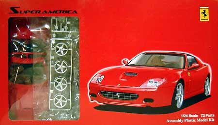 フェラーリ スーパーアメリカ プラモデル (フジミ 1/24 リアルスポーツカー シリーズ No.旧048) 商品画像