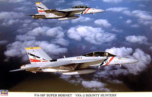 F/A-18F スーパーホーネット VFA-2 バウンティハンターズ プラモデル (ハセガワ 1/48 飛行機 限定生産 No.09693) 商品画像