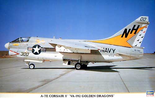 A-7E コルセア 2 VA-192 ゴールデンドラゴンズ プラモデル (ハセガワ 1/48 飛行機 限定生産 No.09689) 商品画像