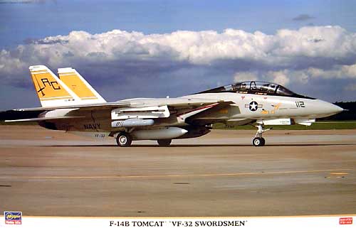 Ｆ-14B トムキャット VF-32 スォーズメン プラモデル (ハセガワ 1/48 飛行機 限定生産 No.09691) 商品画像