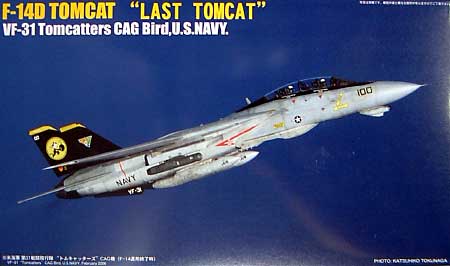 Ｆ-14D ラスト トムキャット VF-31 トムキャッターズ (運用終了時） プラモデル (フジミ 1/72 飛行機 （定番外） No.72191) 商品画像