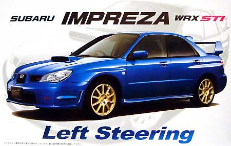 スバル インプレッサ WRX ＳＴＩ (左ハンドル仕様） プラモデル (フジミ 1/24 レフトステアリング　シリーズ No.015) 商品画像