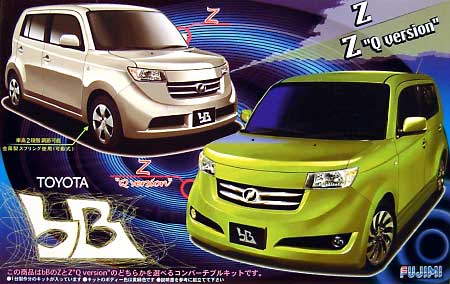 トヨタ bB Z/Z Qversion プラモデル (フジミ 1/24 インチアップシリーズ No.031) 商品画像