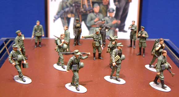 WW2 ドイツ歩兵 行軍セット プラモデル (タミヤ 1/48 ミリタリーミニチュアシリーズ No.030) 商品画像_2