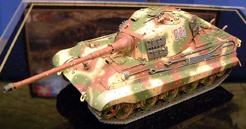 ドイツ重戦車 キングタイガー (ヘンシェル砲塔) プラモデル (タミヤ 1/48 ミリタリーミニチュアシリーズ No.036) 商品画像_2