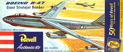 B-47 ストラトジェット プラモデル (レベル 飛行機モデル No.H206) 商品画像
