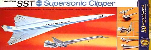 SST スーパーソニック クリッパー プラモデル (レベル 飛行機モデル No.H263) 商品画像