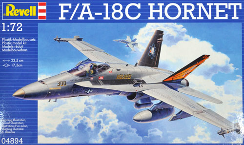 F/A-18C ホーネット プラモデル (レベル 1/72 飛行機 No.04894) 商品画像