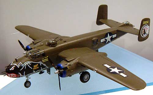 B-25J ミッチェル ソリッドノーズ パート2 プラモデル (ハセガワ 1/72 飛行機 限定生産 No.00813) 商品画像_2