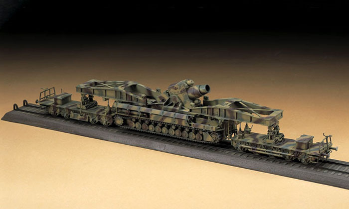 60cm 自走臼砲 カール 量産型 w/運搬車 プラモデル (ハセガワ 1/72 ミニボックスシリーズ No.MT057) 商品画像_3