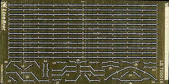 WW2 日本海軍用 2 艦船用舷外電路 エッチング (ライオンロア 1/700 艦船用エッチングパーツ No.LE700016) 商品画像_2