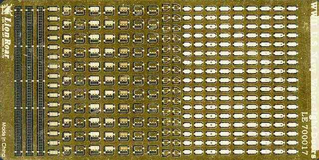 アメリカ海軍用 2 水密扉 エッチング (ライオンロア 1/700 艦船用エッチングパーツ No.LE700017) 商品画像_2