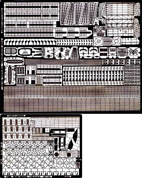 WW2 アメリカ海軍空母 エセックス級用 エッチング (トムスモデル 1/700 艦船用エッチングパーツシリーズ No.PE-097) 商品画像_2