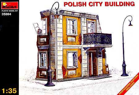 ポーランドの都市の建物 プラモデル (ミニアート 1/35 ビルディング＆アクセサリー シリーズ No.35004) 商品画像