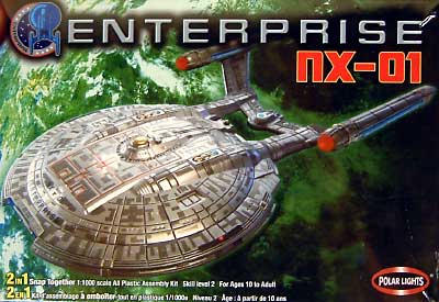 NX-01 エンタープライズ プラモデル (ポーラライツ スタートレック (STAR TREK) No.53028) 商品画像