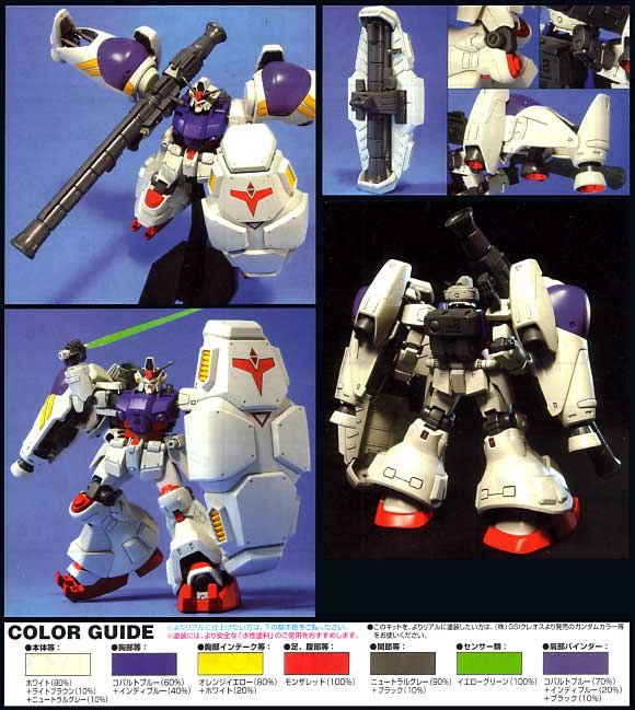 RX-78GP02A ガンダムGP-02A サイサリス プラモデル (バンダイ HGUC (ハイグレードユニバーサルセンチュリー) No.066) 商品画像_2