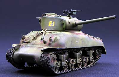 M4A1 シャーマン 76mm砲搭載型 プラモデル (トランペッター 1/72　ミニＡＦＶシリーズ No.07222) 商品画像_2