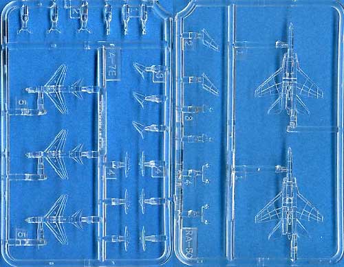 RA-5C ヴィジランティ & A-7E コルセア 2 プラモデル (ピットロード スカイウェーブ E シリーズ No.DS002) 商品画像_2