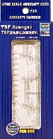 トランペッター 1/700 航空母艦用エアクラフトセット TBF アベンジャー (18機入）