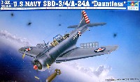 トランペッター 1/32 エアクラフトシリーズ アメリカ海軍 急降下爆撃機 SBD-3/4/A-24A ドーントレス