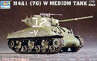 トランペッター 1/72　ミニＡＦＶシリーズ M4A1 シャーマン 76mm砲搭載型