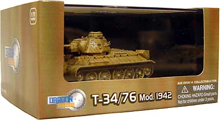 ドイツ T-34/76 第6装甲師団 第11戦車連隊 ロシア 1943 完成品 (ドラゴン 1/72 ドラゴンアーマーシリーズ No.60216) 商品画像