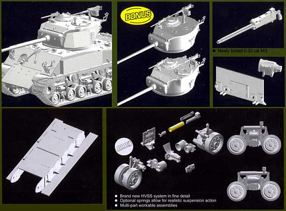 M4A3E8 シャーマン サンダーボルト 7 プラモデル (ドラゴン 1/35 39-45 Series No.6183) 商品画像_3