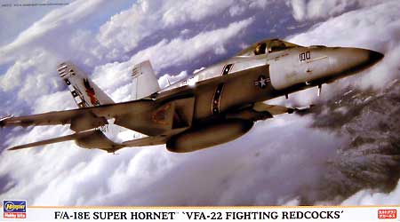 F/A-18E スーパーホーネット VFA-22 ファイティング レッドコックス プラモデル (ハセガワ 1/72 飛行機 限定生産 No.00815) 商品画像