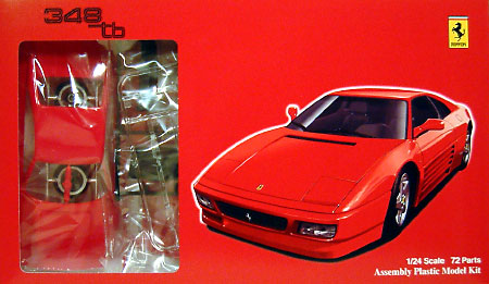 フェラーリ 348tb プラモデル (フジミ 1/24 リアルスポーツカー シリーズ （SPOT） No.12274) 商品画像