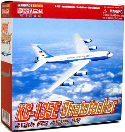 USAF KC-135E ストラトタンカー 412th FTS 412th TW 完成品 (ドラゴン 1/400 ウォーバーズシリーズ No.55924) 商品画像