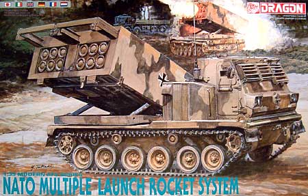 NATO MLRS 自走ロケットランチャー プラモデル (ドラゴン 1/35 Modern AFV Series No.3522) 商品画像