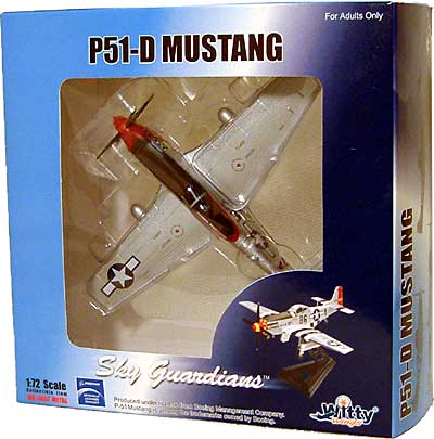 P-51D Maj. Pierce Mcknnon 完成品 (ウイッティ・ウイングス 1/72 スカイ ガーディアン シリーズ （レシプロ機） No.74097) 商品画像