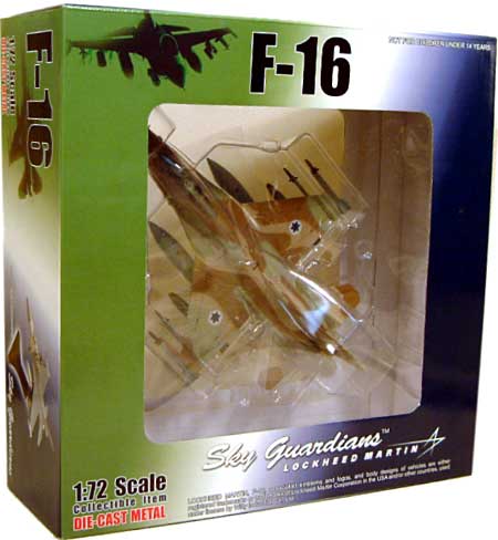 Ｆ-16 イスラエル国防軍 (117 Sqn. First Jet Squadron） 完成品 (ウイッティ・ウイングス 1/72 スカイ ガーディアン シリーズ （現用機） No.74074) 商品画像