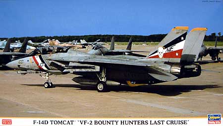 Ｆ-14D トムキャット VF-2 バウンティ ハンターズ ラストクルーズ プラモデル (ハセガワ 1/72 飛行機 限定生産 No.00818) 商品画像