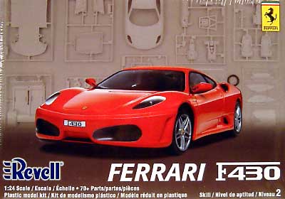 フェラーリ F430 プラモデル (レベル カーモデル No.02033) 商品画像