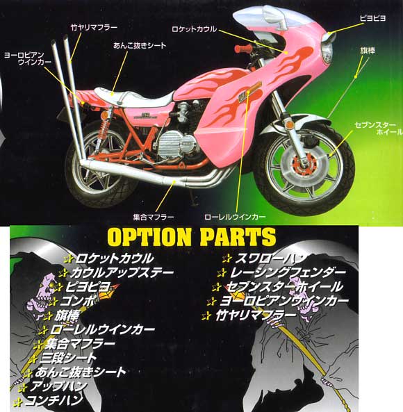 750RS ZII プラモデル (アオシマ 俺のマシン（旧シリーズ） No.023) 商品画像_2