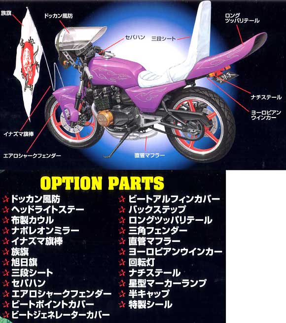 Z400GP プラモデル (アオシマ 俺のマシン（旧シリーズ） No.034) 商品画像_2