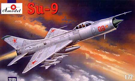 スホーイ Su-9 フィッシュポッド戦闘機 プラモデル (Aモデル 1/72 航空機モデル No.72135) 商品画像