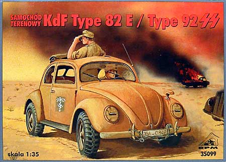 ドイツ フォルクスワーゲン Type82E/92SS プラモデル (RPM 1/35 ミリタリー No.35099) 商品画像