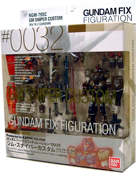 ジムスナイパー カスタム フィギュア (バンダイ Gundam Fix Figuration （ガンダムフィックスフィギュレーション） No.0032) 商品画像